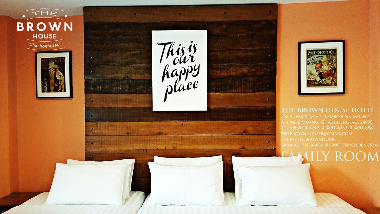 The Brown House Hotel Chachoengsao Exterior foto